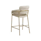 Meridian Furniture,Yara Velvet Counter Stool