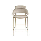 Meridian Furniture,Yara Velvet Counter Stool