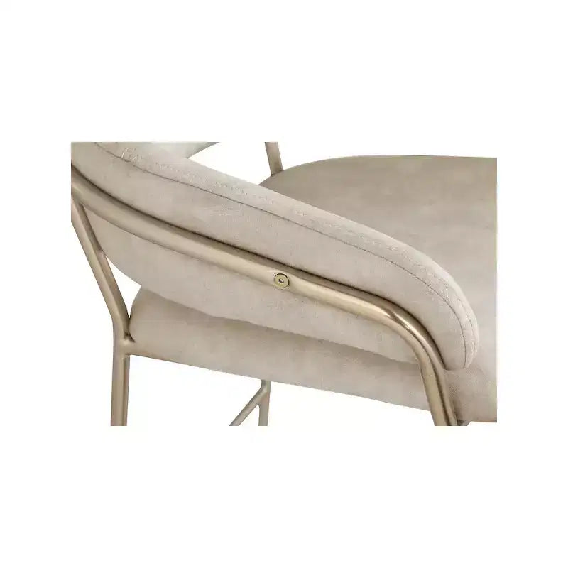 Meridian Furniture,Yara Velvet Counter Stool