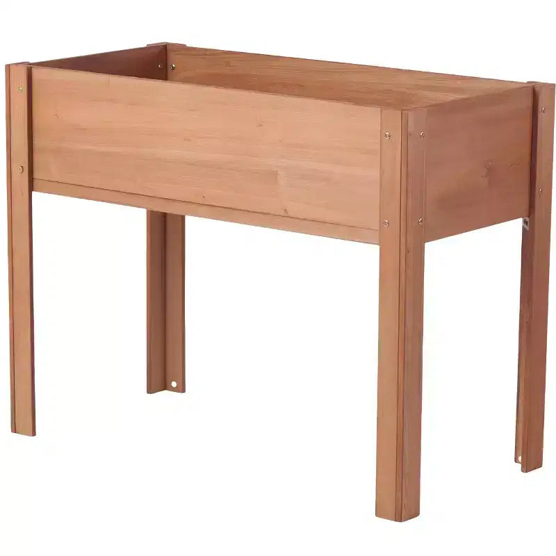 40x20x31 In Raised Garden Bed with Legs, Elevated Solid Wood Planter Box for Vegetables, Herbs and Flowers with Easy Assembly