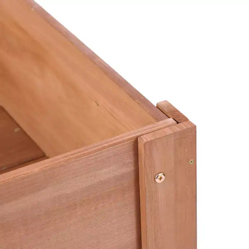 40x20x31 In Raised Garden Bed with Legs, Elevated Solid Wood Planter Box for Vegetables, Herbs and Flowers with Easy Assembly