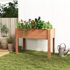 40x20x31 In Raised Garden Bed with Legs, Elevated Solid Wood Planter Box for Vegetables, Herbs and Flowers with Easy Assembly