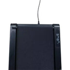 7 Incline Compact Treadmill, Under Desk Walking Pad with 2.55HP Motor, 220 lbs Capacity, LED Display, Upright Stand, Space-Saving for Home Office Use