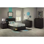 HomeStock Storage Beds made of Particle Board Bed Frame