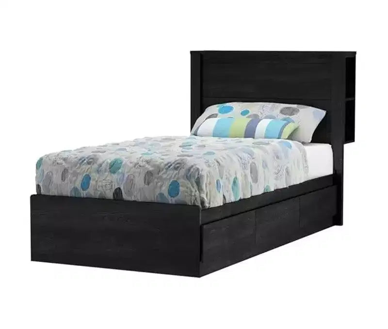 HomeStock Storage Beds made of Particle Board Bed Frame