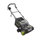 Restored Sun Joe AJ808E Electric Lawn Dethatcher + Scarifier | W/ Collection Bag | 15-inch | 15-Amp (Refurbished)