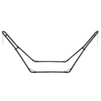 Heavy Duty Adjustable Hammock Stand - 9-14ft Portable Steel Frame for 2 People (Black, 550lbs Capacity) - Patio, Balcony & Backyard Use