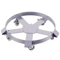 55 Gallon Drum Dolly Heavy Duty 1000 Pound Trash Can Dolly with 4 /5 Swivel Casters Wheel Steel Frame Non Tipping Hand Truck Capacity Dollies