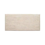 Jennifer Taylor Home Veda 55 Reclaimed Wood Stacked Geometric Waterfall Coffee Table, Whitewashed Natural Reclaimed Pine Wood