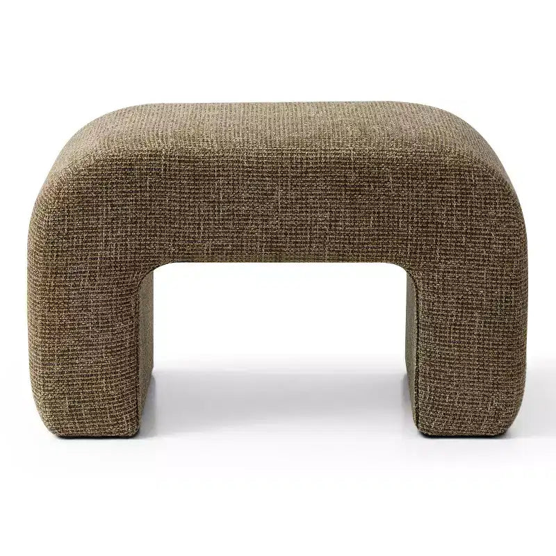 29 Modern Upholstered Bench, Soft Padded Accent Seat for Small Spaces, Footrest or Vanity Stool, Modern Seating for Living Room-Panipeachy