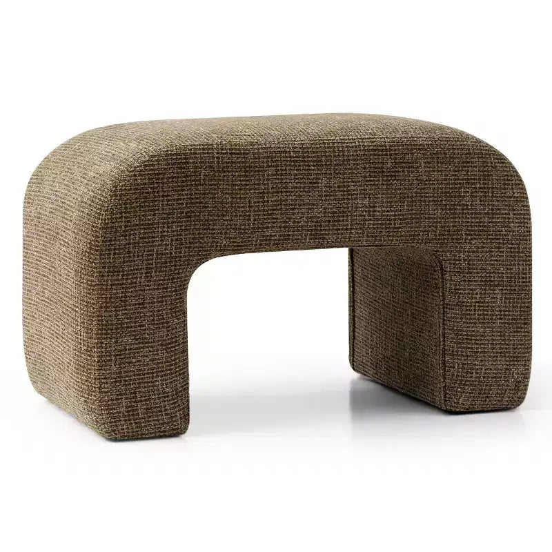 29 Modern Upholstered Bench, Soft Padded Accent Seat for Small Spaces, Footrest or Vanity Stool, Modern Seating for Living Room-Panipeachy