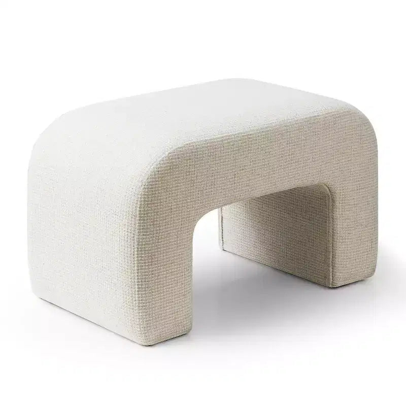 29 Modern Upholstered Bench, Soft Padded Accent Seat for Small Spaces, Footrest or Vanity Stool, Modern Seating for Living Room-Panipeachy
