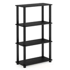 HOMLUX 4-Tier Multipurpose Storage Shelf, Open Bookcase with Durable Frame for Home