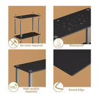 HOMLUX 4-Tier Multipurpose Storage Shelf, Open Bookcase with Durable Frame for Home