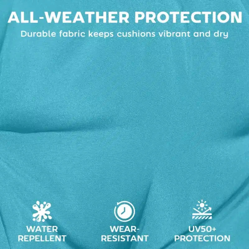 NAYSAYE Outdoor Lounge Chair Cushion Soft Chaise Cushion Non Slip Ties Reversible Patio Pool Sun Tanning Cushion, 72*20.9*3.9