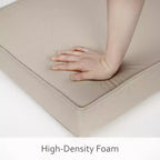 Waterproof Thick Outdoor Chair Cushions 2-Pack 600D Oxford Foam Seat Pads with Ties