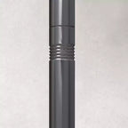 2/4Pack of 10' String Light Poles, Steel Hanging Lighting Stand for Patio, Backyard, Deck, Wedding, Party, Black