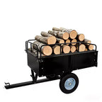 750lbs ATV/UTV Dump Trailer 15 Cubic Feet Capacity, Reinforced Side Panels,Heavy-Duty Off-Road Trailer with Dumping Function for Gardening and Farm