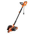 VEVOR Lawn Edger, 8-inch Blade Length, 12 Amp Electric Edger Lawn Tool, 4000 RPM, with 3-Position Blade Depth, 65 Mn, Pivoting Handle, Black & Orange