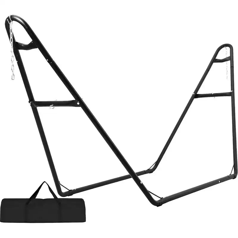 Hammock Stand, 550 Lbs Capacity, Adjustable Portable Design, for Indoor Outdoor Backyard Camping, (Only Stand)