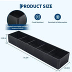Extra Long Open Base Metal Raised Bed  Modern Metal, Tool-Free Snap-On Assembly, Rounded Corners, Open Base, Drainage Holes, For Patio,Balcony,Yard