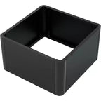 Extra Long Open Base Metal Raised Bed  Modern Metal, Tool-Free Snap-On Assembly, Rounded Corners, Open Base, Drainage Holes, For Patio,Balcony,Yard