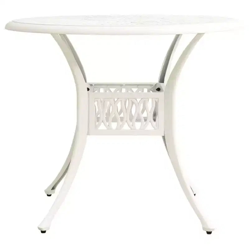 vidaXL Bistro Set Cast aluminum Standard Swivel Bistro Set