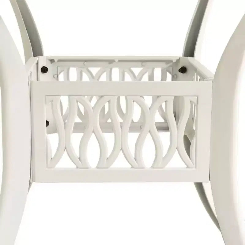 vidaXL Bistro Set Cast aluminum Standard Swivel Bistro Set