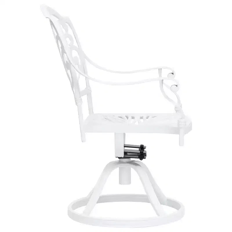 vidaXL Bistro Set Cast aluminum Standard Swivel Bistro Set