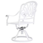 vidaXL Bistro Set Cast aluminum Standard Swivel Bistro Set