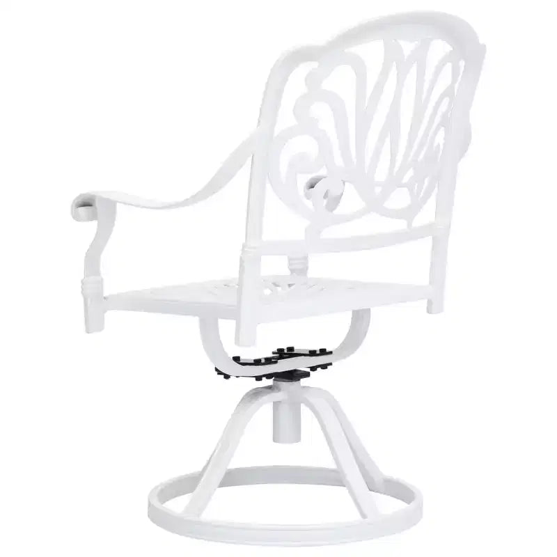 vidaXL Bistro Set Cast aluminum Standard Swivel Bistro Set