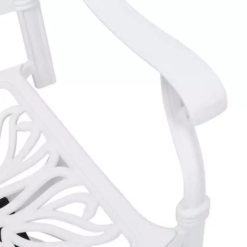 vidaXL Bistro Set Cast aluminum Standard Swivel Bistro Set