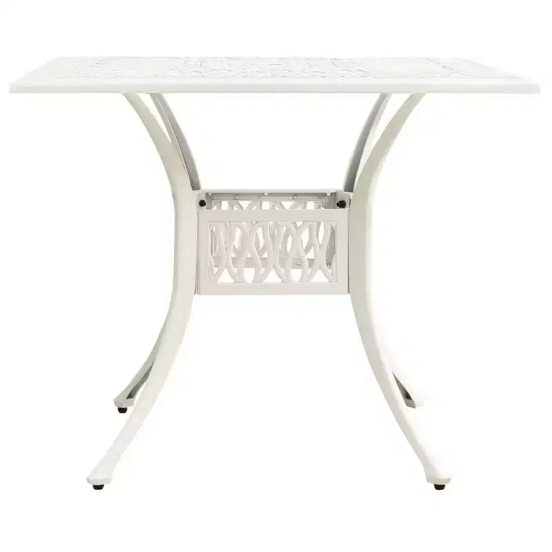 vidaXL Bistro Set Cast aluminum Medium Swivel Outdoor Bistro Set