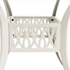 vidaXL Bistro Set Cast aluminum Medium Swivel Outdoor Bistro Set