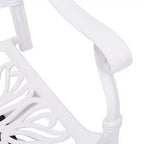 vidaXL Bistro Set Cast aluminum Medium Swivel Outdoor Bistro Set