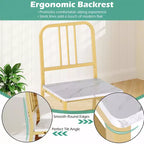 Costway 3-Piece Rectangular Dining Table&Chairs Set Wooden Breakfast Nook w/Storage Rack
