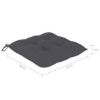 vidaXL Patio Chair With Tea Table