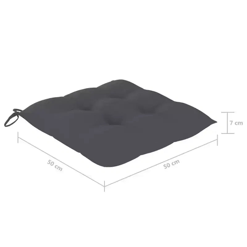 vidaXL Patio Chair With Tea Table