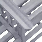 vidaXL Patio Chair With Tea Table