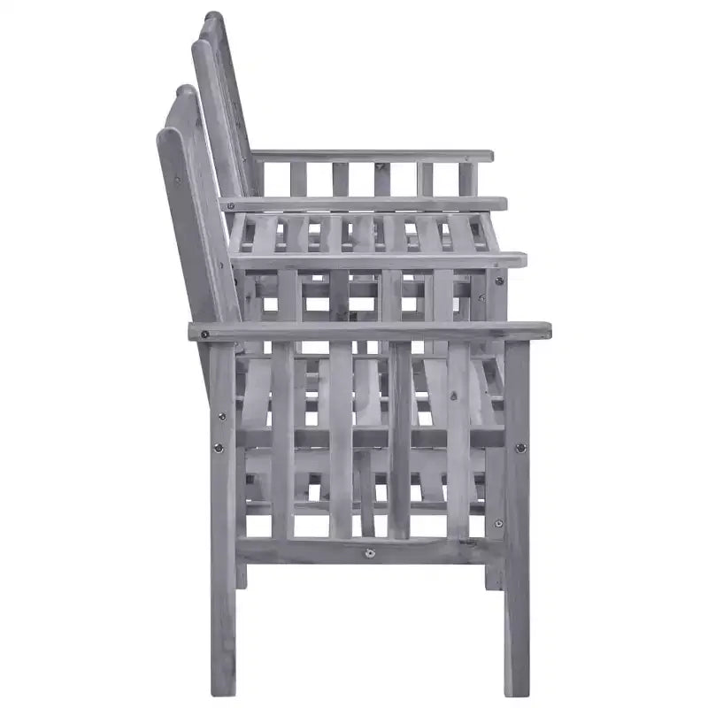 vidaXL Patio Chair With Tea Table