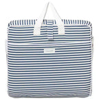 Sunnylife: Take Anywhere Folding Chair - Resort Stripe Navy Blue, Lounger Seat