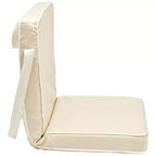 Sunnylife: Take Anywhere Folding Chair - Oyster, Cream Portable Sun Lounger Seat