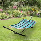 Costway 2-Person Heavy-Duty Hammock Stand w/ Storage Bag Portable 450 LBS Capacity