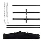 Costway 2-Person Heavy-Duty Hammock Stand w/ Storage Bag Portable 450 LBS Capacity