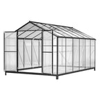 Mondawe 8'x12' Walk-In Greenhouse,Heavy-Duty Polycarbonate Garden Greenhouse
