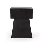 Christopher Knight Home Aesop Modern Patio Lightweight Concrete Side Table