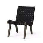 ModernLuxe 3pcs Patio Seating Sets, Outdoor Chat Set with 2 Sunken Rope Chairs, Acacia Wood End Table