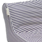 Sunnylife: Luxe Floating Chair - Marine Navy Stripe - Inflatable Poolside Lounge