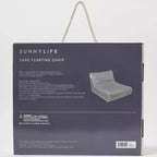 Sunnylife: Luxe Floating Chair - Marine Navy Stripe - Inflatable Poolside Lounge
