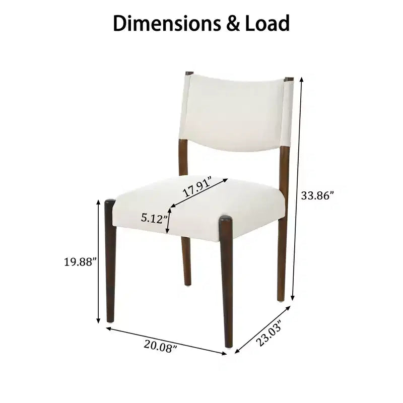 Christopher Knight Home Harry Modern Rubberwood Upholstered Dining Chairs (Set of 2)